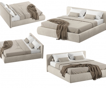 Modern Double Bed-ID:325858121
