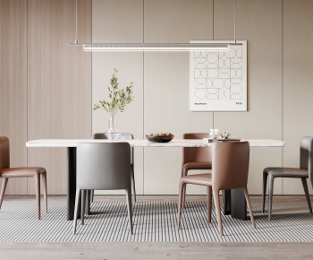 Modern Dining Table And Chairs-ID:191199897