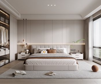 Modern Bedroom-ID:823705912