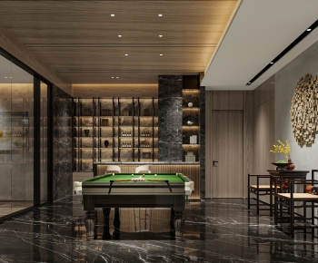 New Chinese Style Billiards Room-ID:287988903