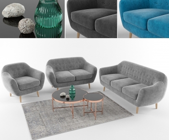 Modern Sofa Combination-ID:575623043