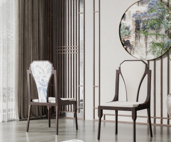 New Chinese Style Dining Chair-ID:965626004