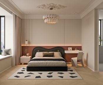 French Style Bedroom-ID:852813962