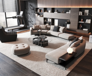 Modern Sofa Combination-ID:364844086