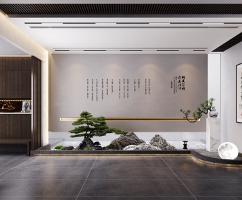 New Chinese Style Office Aisle-ID:847974063