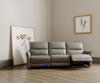 Modern Three-seat Sofa-ID:999362955