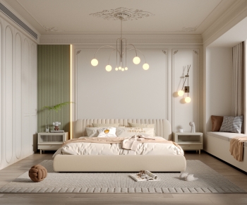 French Style Bedroom-ID:166282892