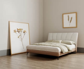 Modern Double Bed-ID:470911984
