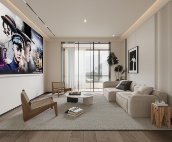Modern A Living Room-ID:318073032