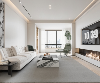Modern A Living Room-ID:929419047