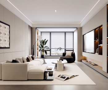 Modern A Living Room-ID:885934118