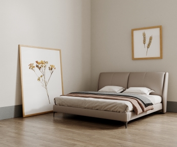 Modern Double Bed-ID:257414104