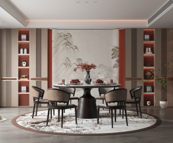 New Chinese Style Dining Room-ID:928968915