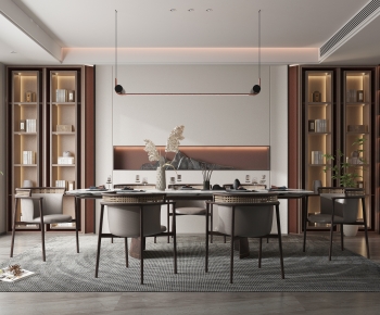 New Chinese Style Dining Room-ID:271969089