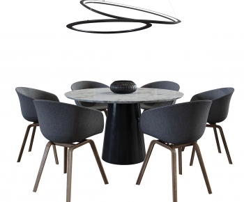 Modern Dining Table And Chairs-ID:811748033