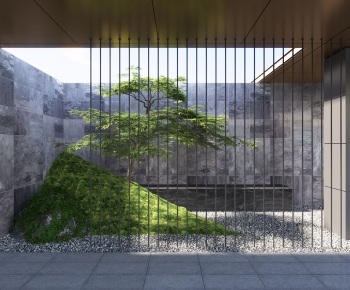 Modern Courtyard/landscape-ID:389033087