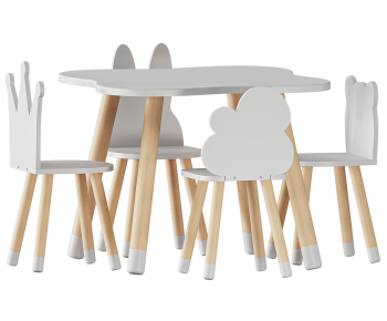 FUN 现代木制儿童桌椅-ID:974819904