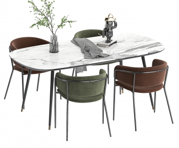 Modern Dining Table And Chairs-ID:570858966