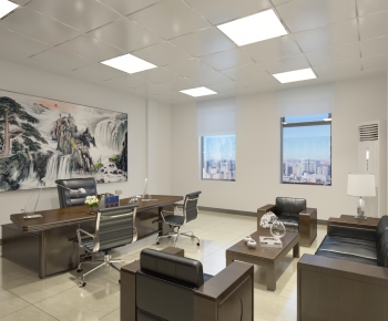 Modern Manager's Office-ID:594991921