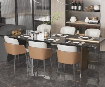 Modern Dining Table And Chairs-ID:953497893
