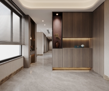 New Chinese Style Hallway-ID:919676073