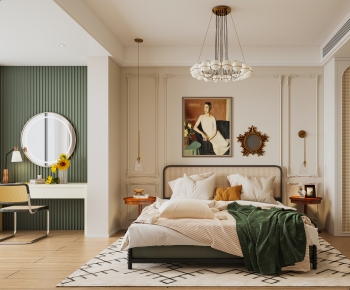 French Style Bedroom-ID:158569889