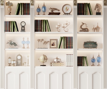French Style Bookcase-ID:374643091