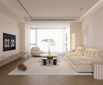 Modern A Living Room-ID:650528919