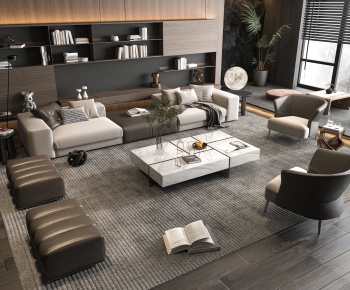 Modern Sofa Combination-ID:947496897
