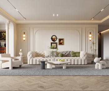 French Style A Living Room-ID:269658091