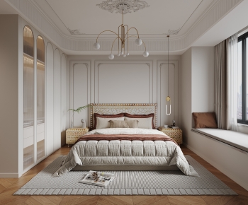 French Style Bedroom-ID:663729915