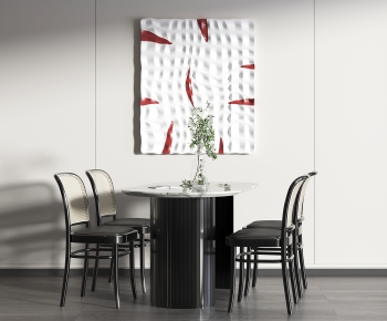 Modern Dining Table And Chairs-ID:802145962