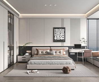 Modern Bedroom-ID:734287025