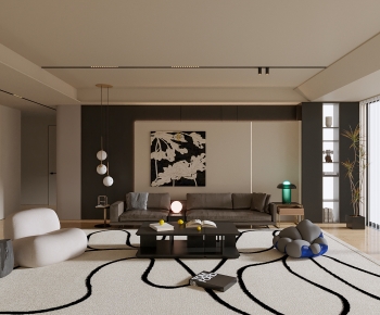 Modern A Living Room-ID:360079056