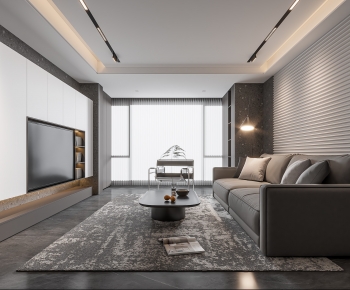 Modern A Living Room-ID:355307108