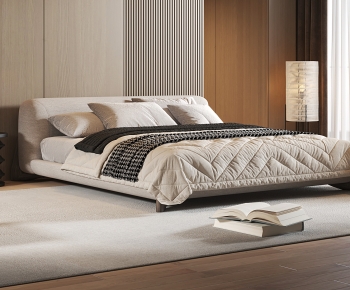 Modern Double Bed-ID:445141086