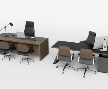 Modern Office Desk And Chair-ID:934901008