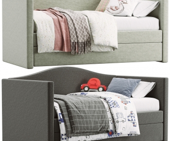 Modern Child's Bed-ID:867429025