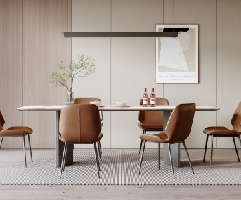 Modern Dining Table And Chairs-ID:294590004