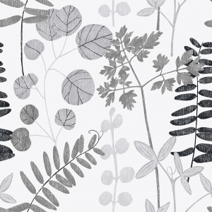 ModernAnimal And Plant Pattern Wallpaper