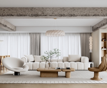 Modern A Living Room-ID:775059946