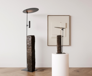 Modern Wabi-sabi Style Retro Style Floor Lamp-ID:707463039