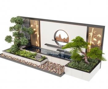 New Chinese Style Landscape Wall-ID:217956073
