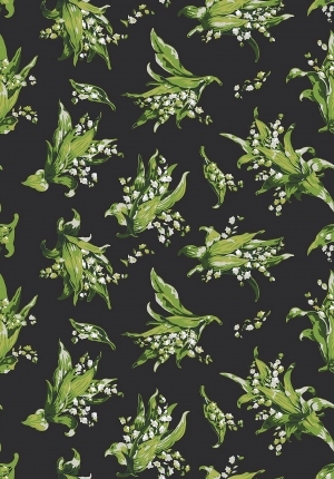 ModernAnimal And Plant Pattern Wallpaper