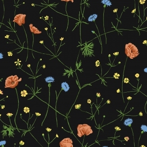 ModernAnimal And Plant Pattern Wallpaper