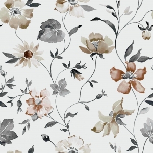 ModernAnimal And Plant Pattern Wallpaper