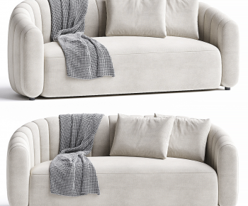 现代羊毛双人沙发-ID:394150973