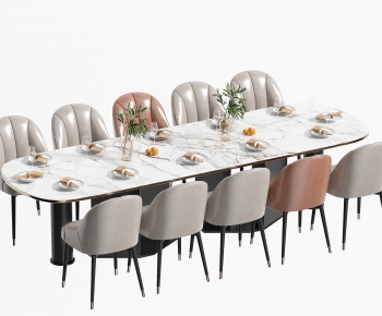 Modern Dining Table And Chairs-ID:155890949