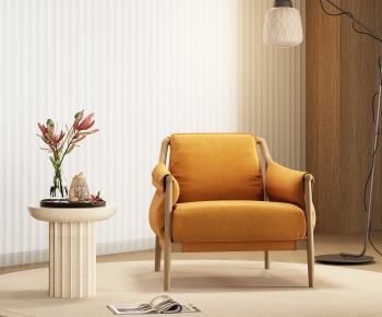 Modern Single Sofa-ID:342422016