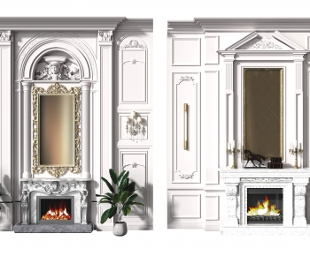 European Style Fireplace-ID:819474948